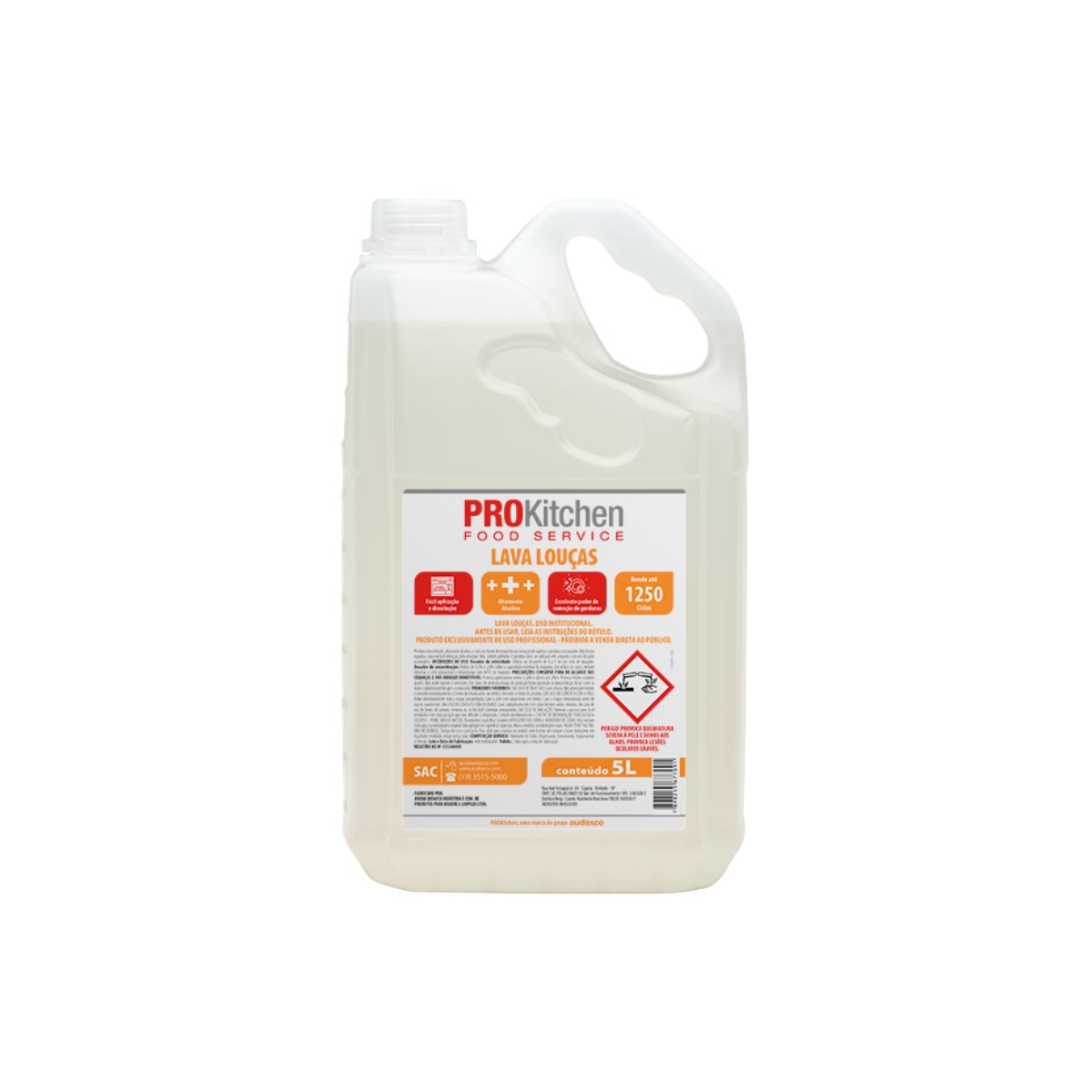 Detergente ProKitchen para Máquina Lava Louças 5L