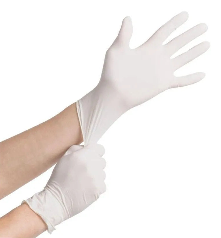Luva De Látex Com Pó Medix - M