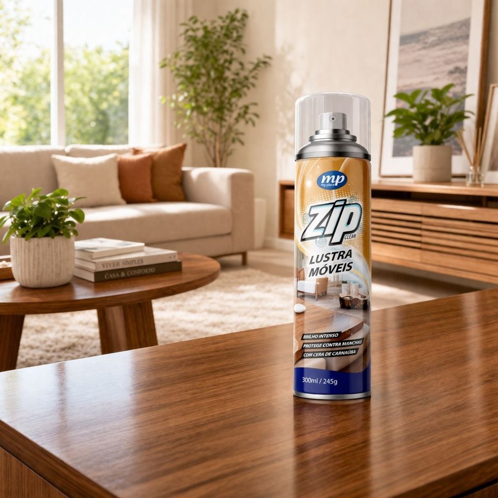 Lustra Móveis Spray Zip My Place 300ml