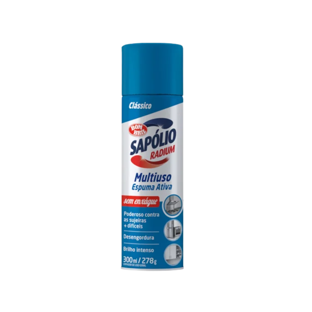 Sapólio Radium Espuma Ativa Clássico 300ml Bombril