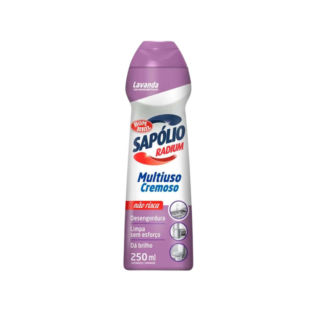 Sapólio Radium Multiuso Cremoso Lavanda 250ml