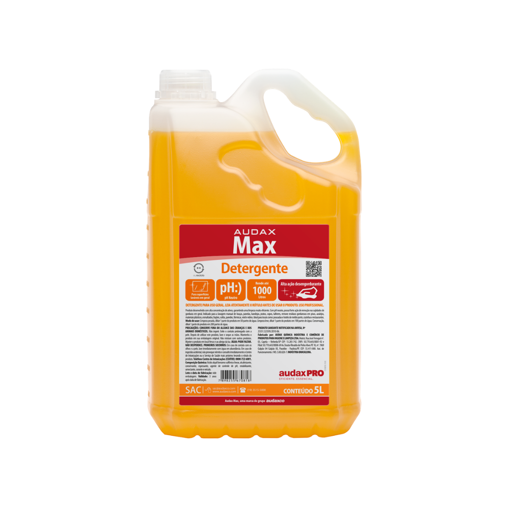 Detergente Concentrado Max 5L