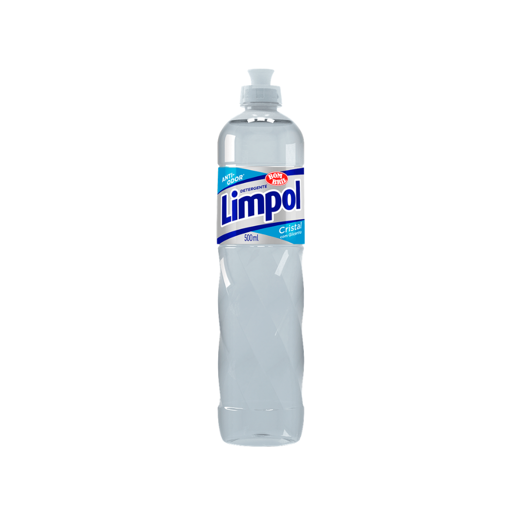 Detergente Cristal 500ml Limpol