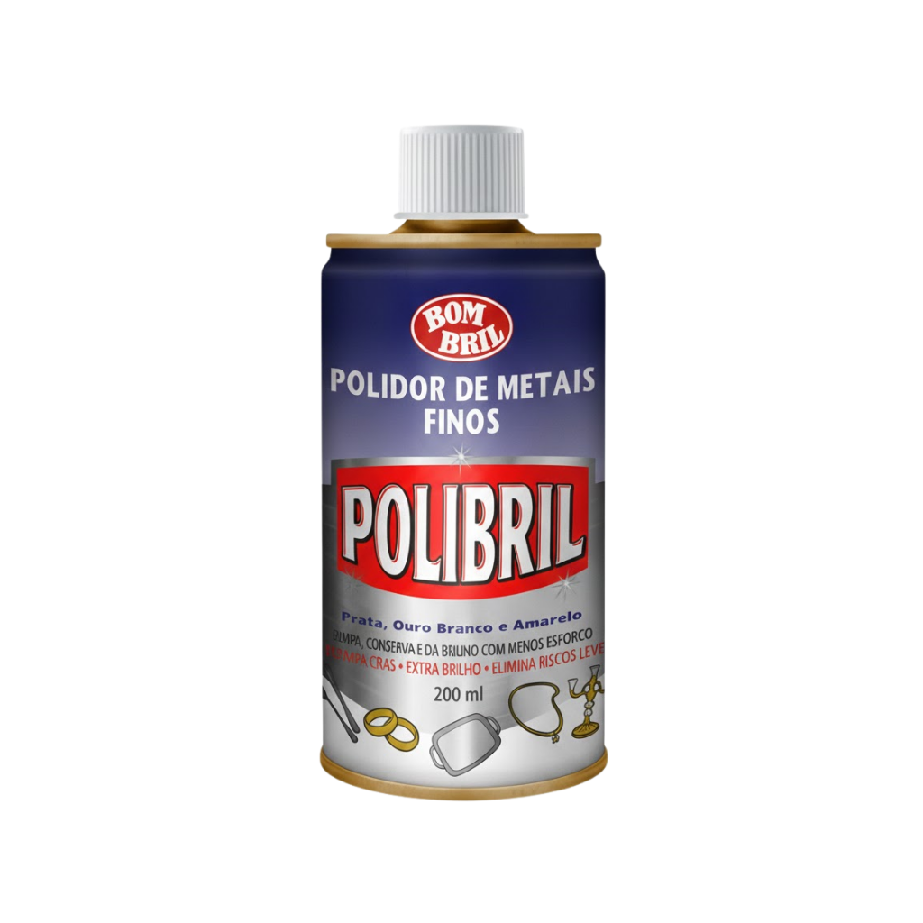 Polibril Polidor de Metais 200ml Bombril