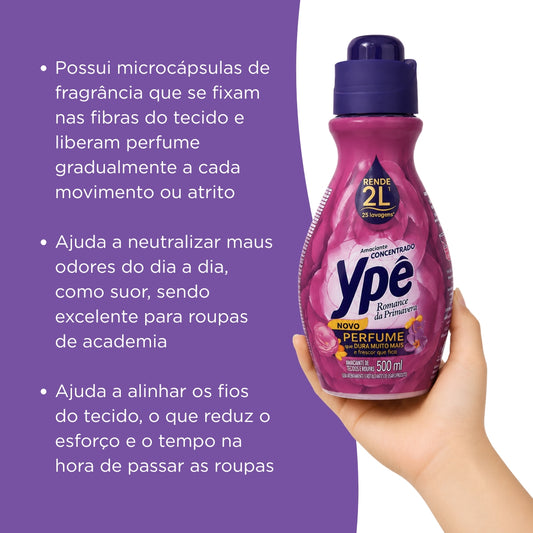 Amaciante Concentrado Romance da Primavera Ypê 500ml
