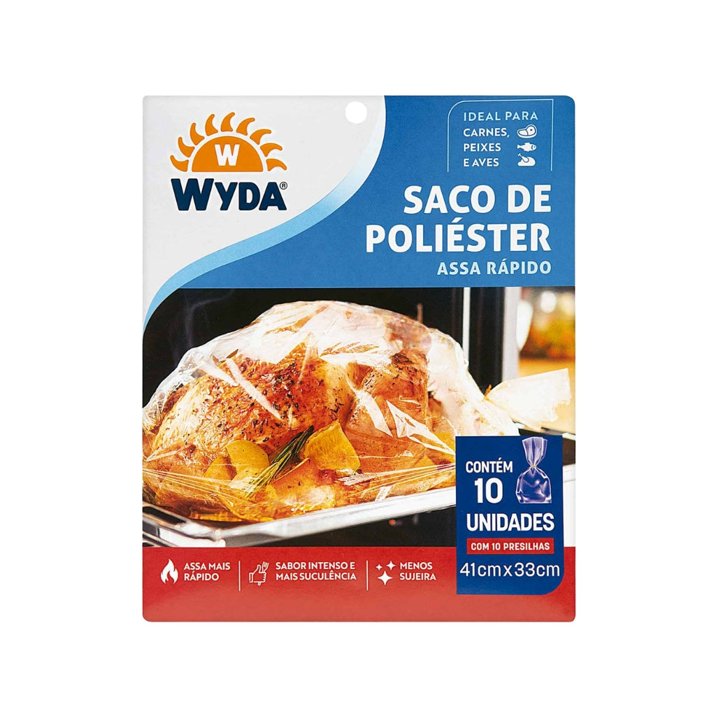Saco Assa Rápido Wyda 41x33cm com 10 Unidades