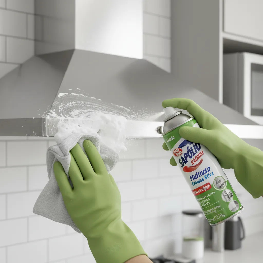 Sapólio Radium Espuma Ativa Bombril 300ml - Limão