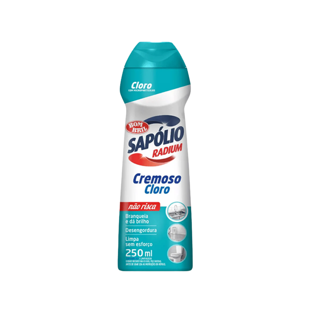 Sapólio Radium Multiuso Cremoso Cloro 250ml