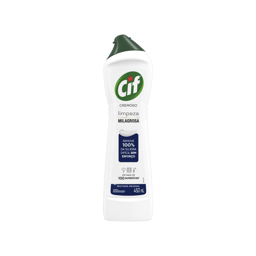 Cif Limpador Multiuso Cremoso Original Limpeza Milagrosa 450ml