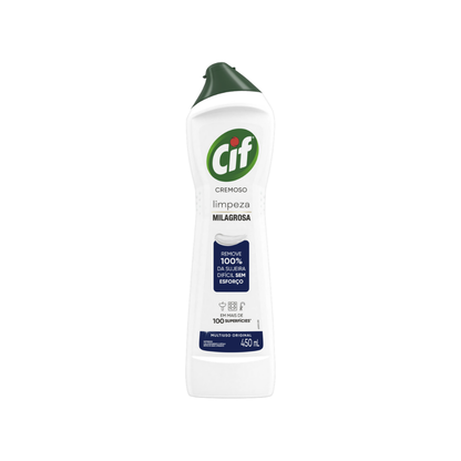 Cif Limpador Multiuso Cremoso Original Limpeza Milagrosa 450ml