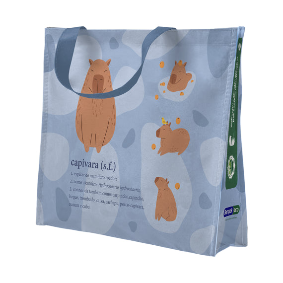 Sacola Reutilizável Capivara Bompack