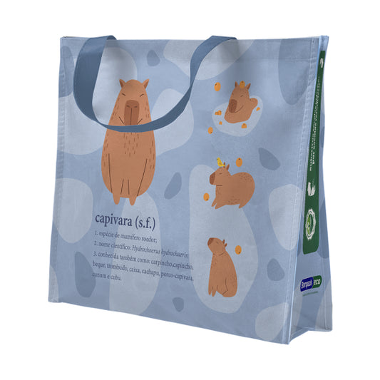 Sacola Reutilizável Capivara Bompack