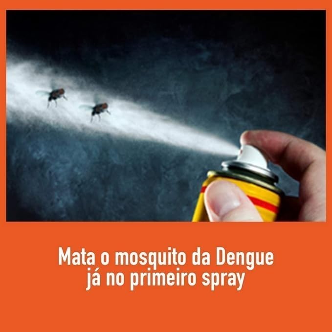 Inseticida Aerossol Sbp Sem Cheiro 360ml