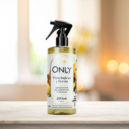 Odorizador De Ambientes E Tecidos 260ml Pera Inglesa Only
