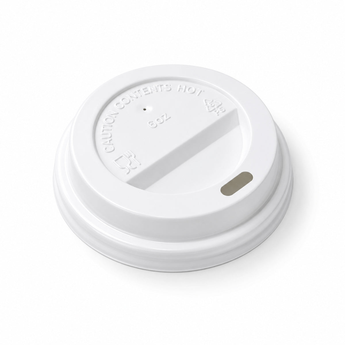 Tampa Para Copo de Papel Descartável 180ml 25 unid Vabene