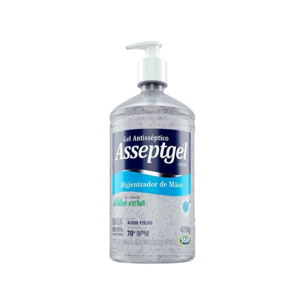 Álcool Gel 70% Asseptgel 420g