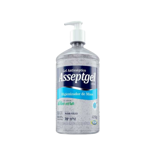 Álcool Gel 70% Asseptgel 420g