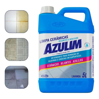 Limpa Cerâmicas, Azulejos e Rejuntes Azulim 5L