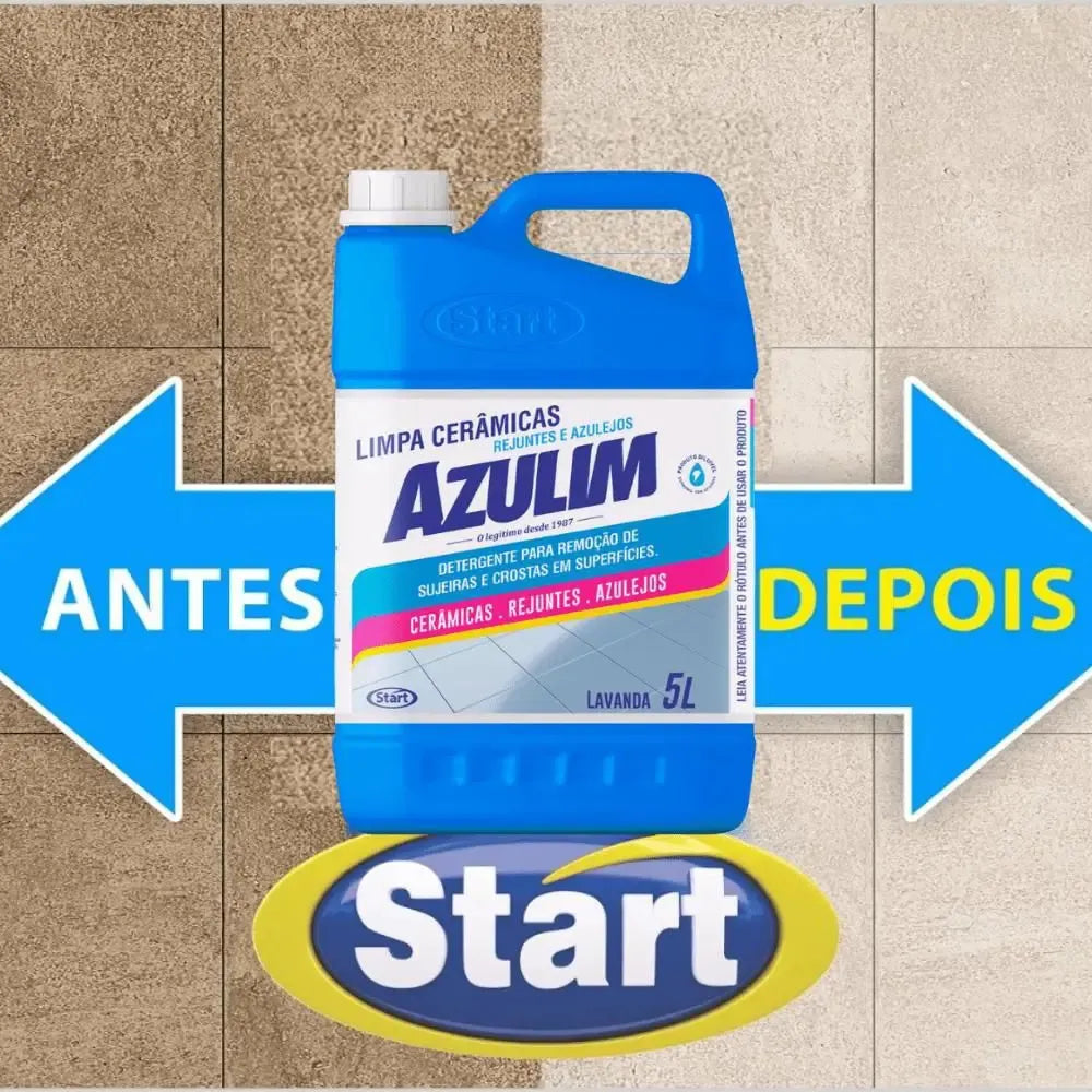 Limpa Cerâmicas, Azulejos e Rejuntes Azulim 5L