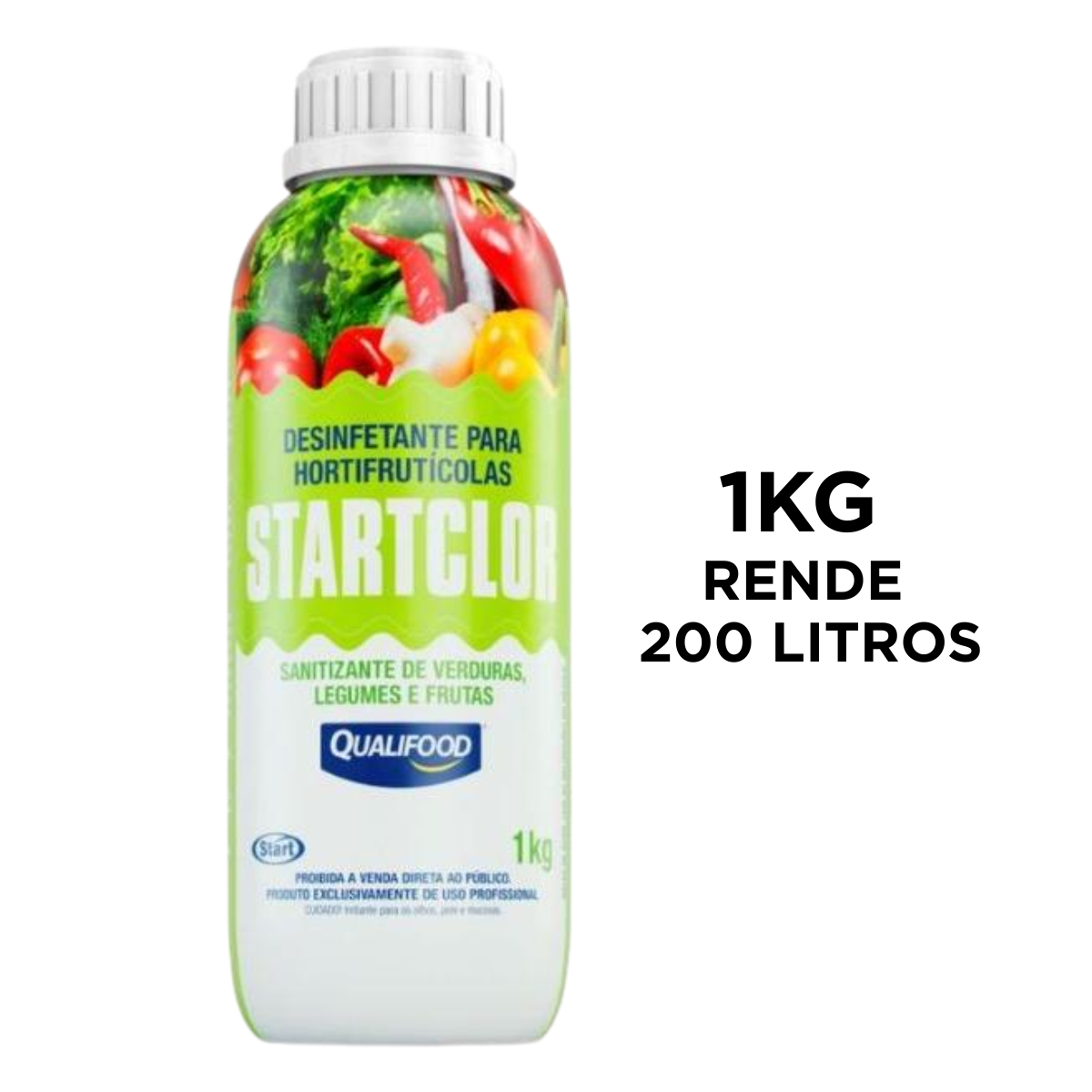 Sanitizante De Frutas E Verduras Startclor 1kg