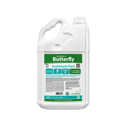 Desinfetante Butterfly Floral Pronto Uso 5 Litros Audax