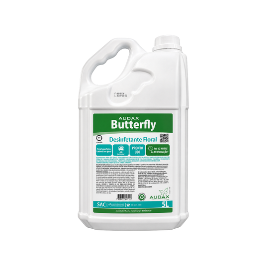 Desinfetante Butterfly Floral Pronto Uso 5 Litros Audax