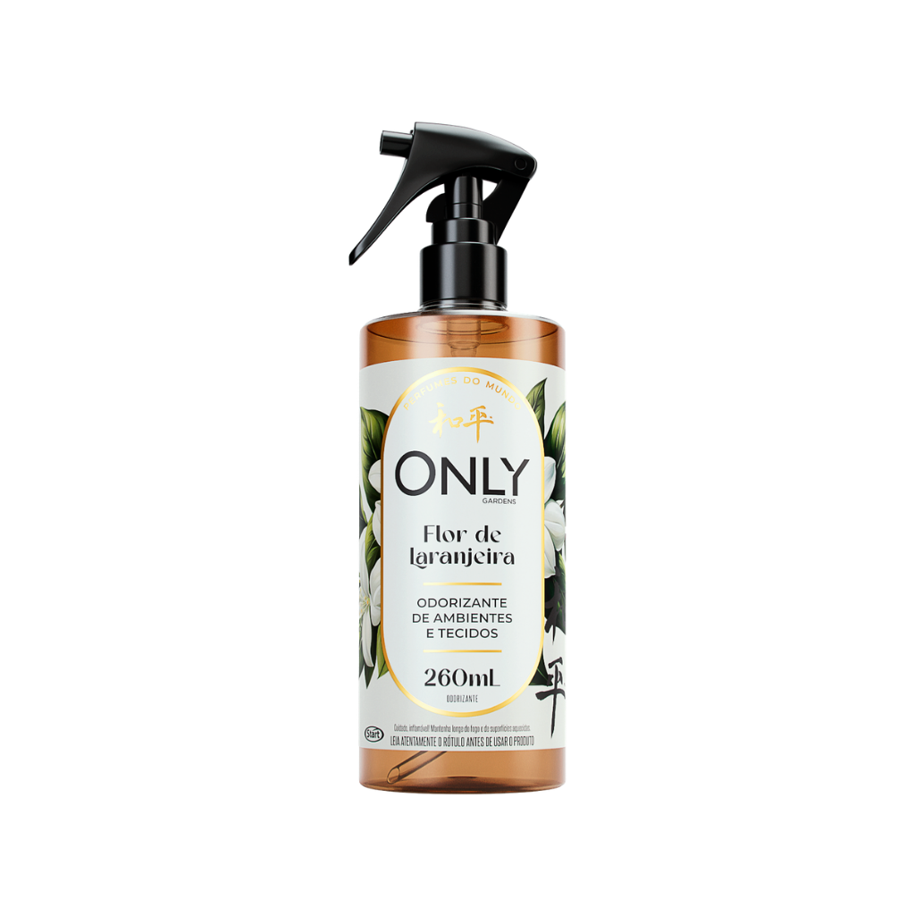 Odorizador de Ambientes E Tecidos 260ml Flor De Laranjeira Only