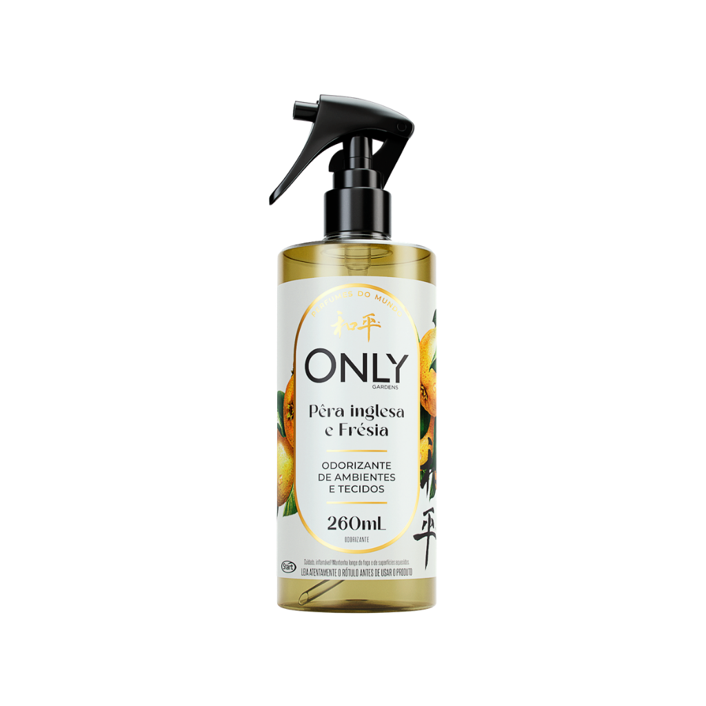 Odorizador De Ambientes E Tecidos 260ml Pera Inglesa Only
