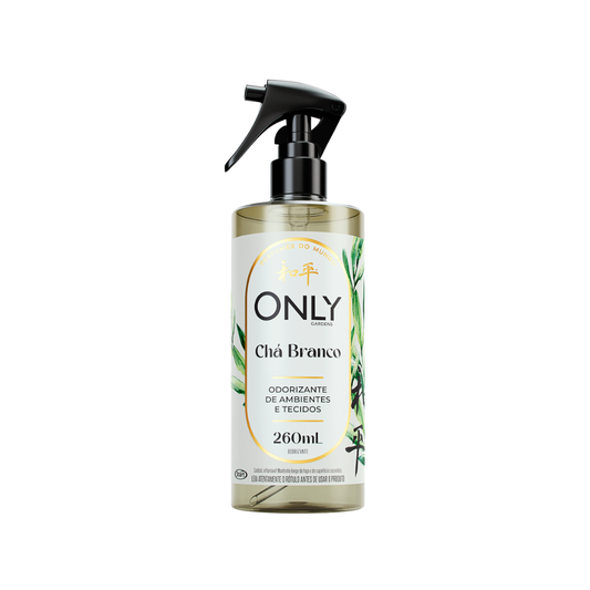 Odorizador de Ambientes E Tecidos Chá Branco 260ml Only