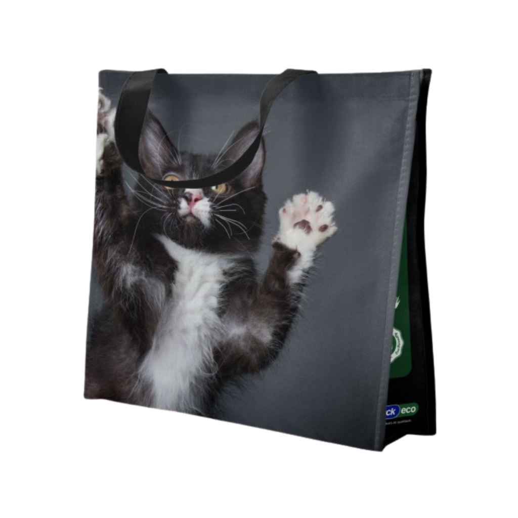 Sacola Reutilizável Gato Bompack