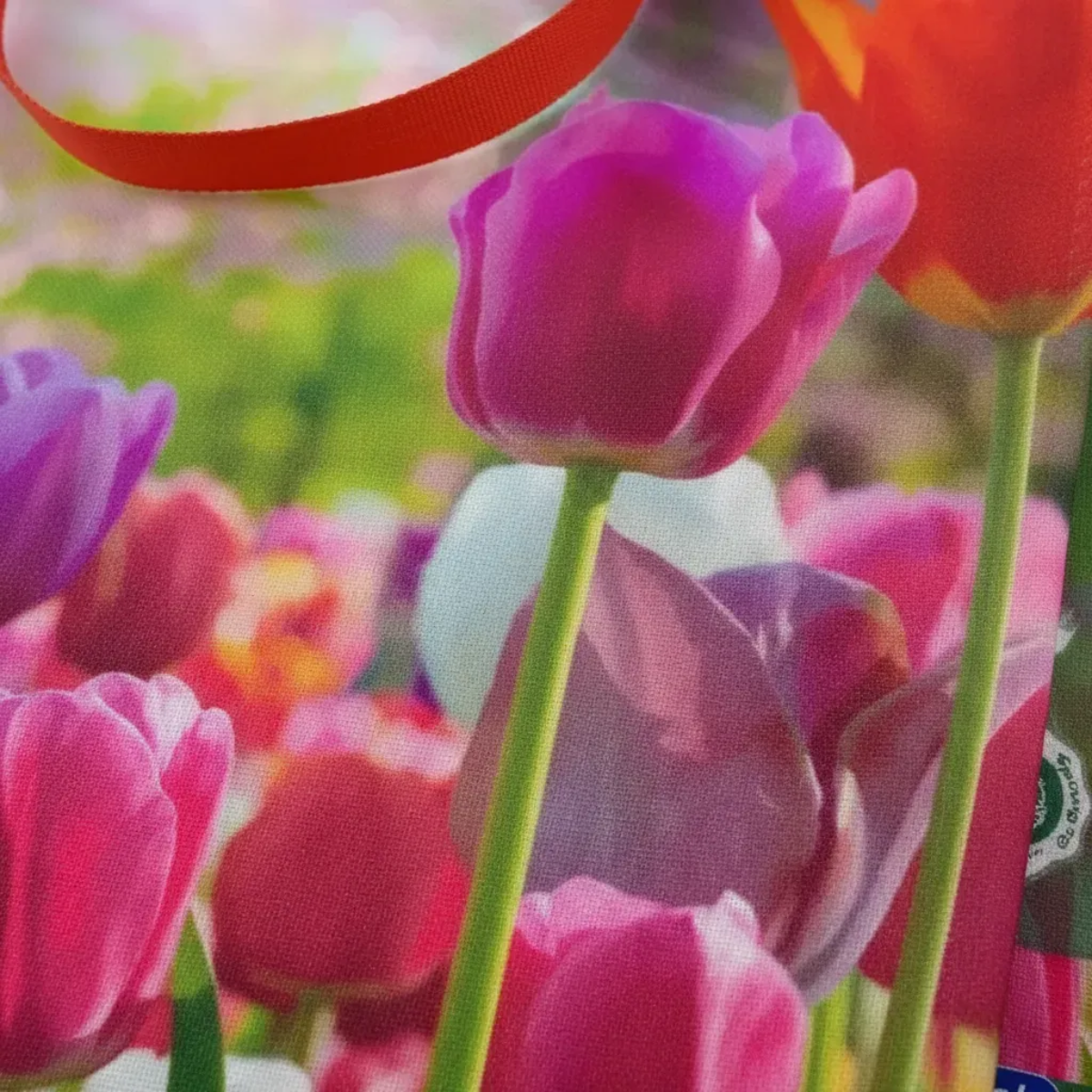 Sacola Reutilizável Flores Bompack