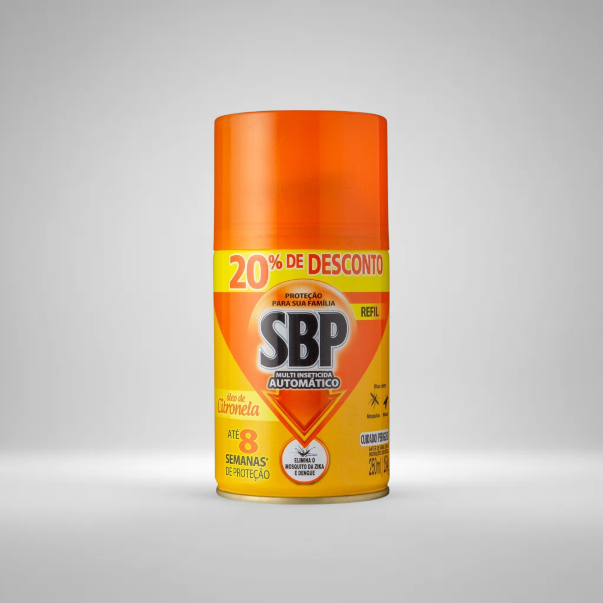 Inseticida SBP Refil Líquido Elétrico Citronela 250ml