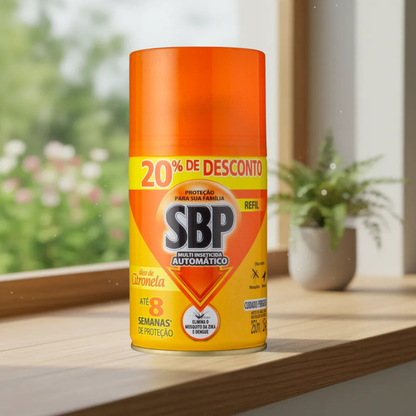 Inseticida SBP Refil Líquido Elétrico Citronela 250ml