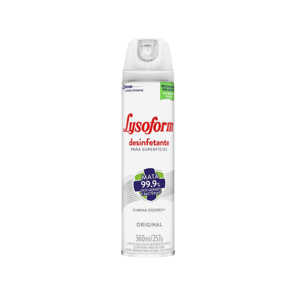 Desinfetante Aerossol Lysoform 360ml
