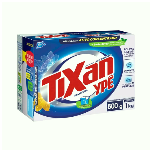 Lava Roupas em Pó Tixan Ypê 800g
