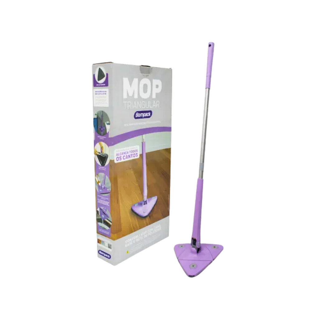 Mop Triangular Bompack Giratório 360°
