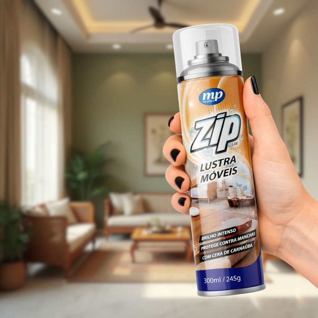 Lustra Móveis Spray Zip My Place 300ml