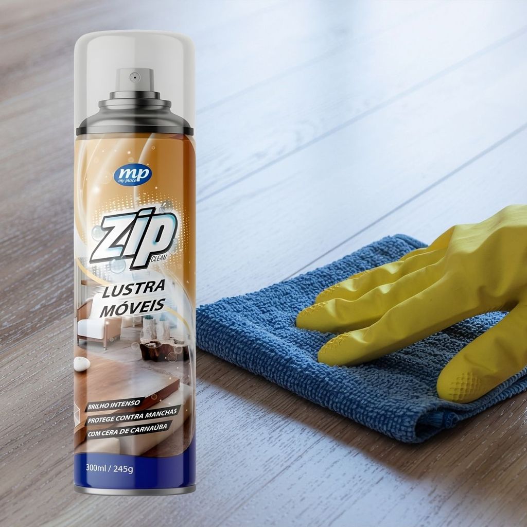 Lustra Móveis Spray Zip My Place 300ml