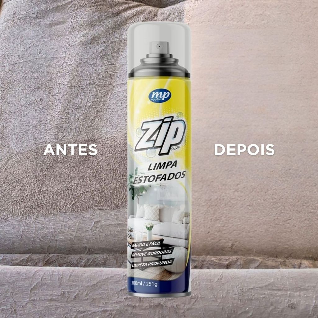 Limpa Estofado Spray Zip 300ml