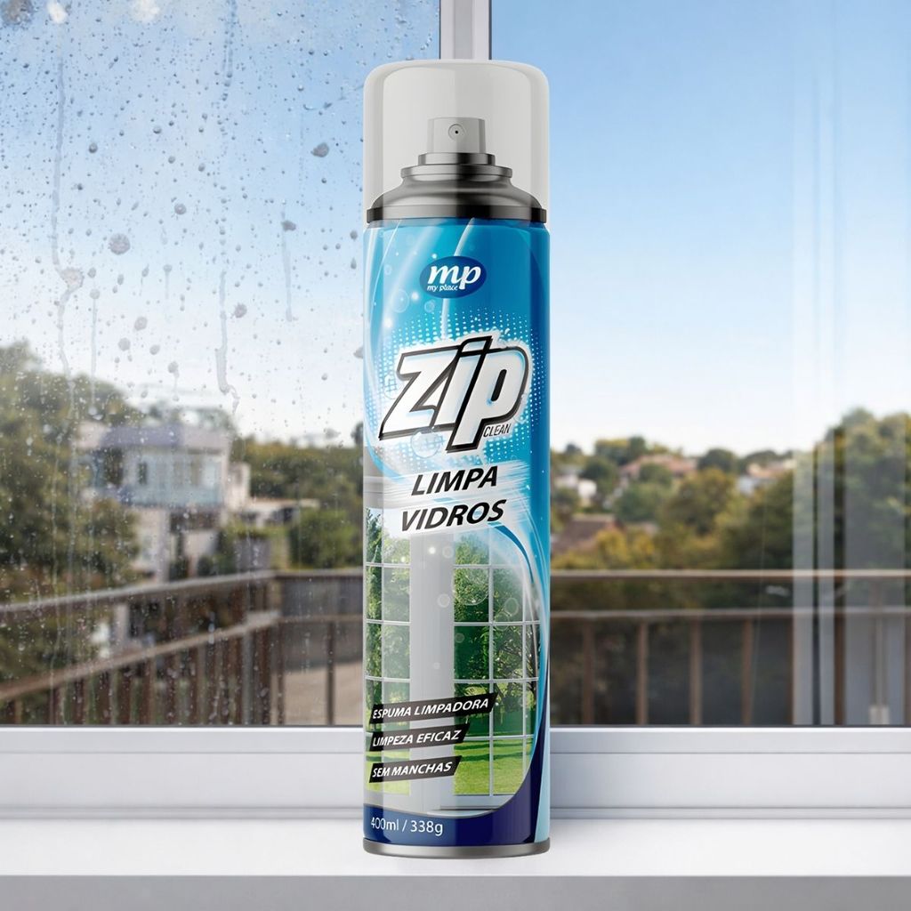 Limpa Vidros Spray Zip Clean 400ml