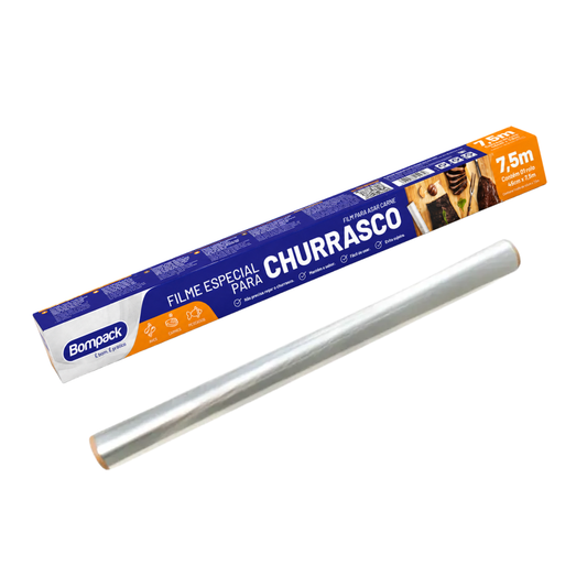 Filme Especial para Churrasco Bompack 45cm x 7,5m