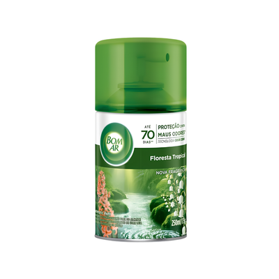 Refil Odorizador De Ambiente Bom Ar Freshmatic Aroma Floresta Tropical  250ml