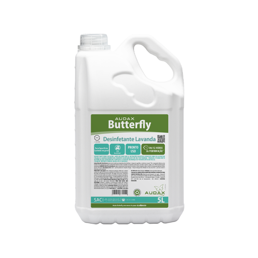 Desinfetante Butterfly de Lavanda Pronto Uso Audax 5 Litros