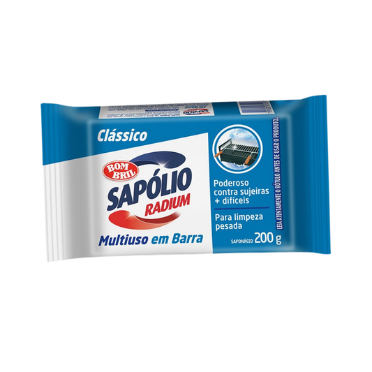Sapólio Radium em Barra Clássico 200g