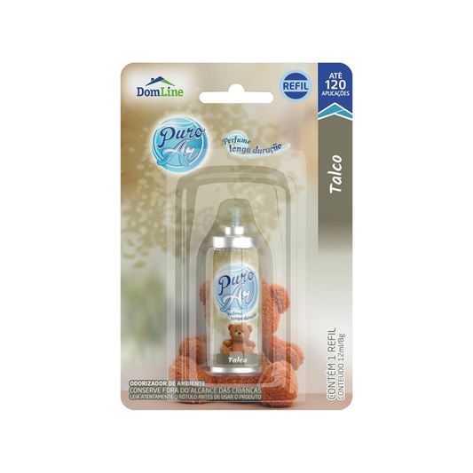 Odorizador De Ambiente Refil Talco Puro Ar 12ml