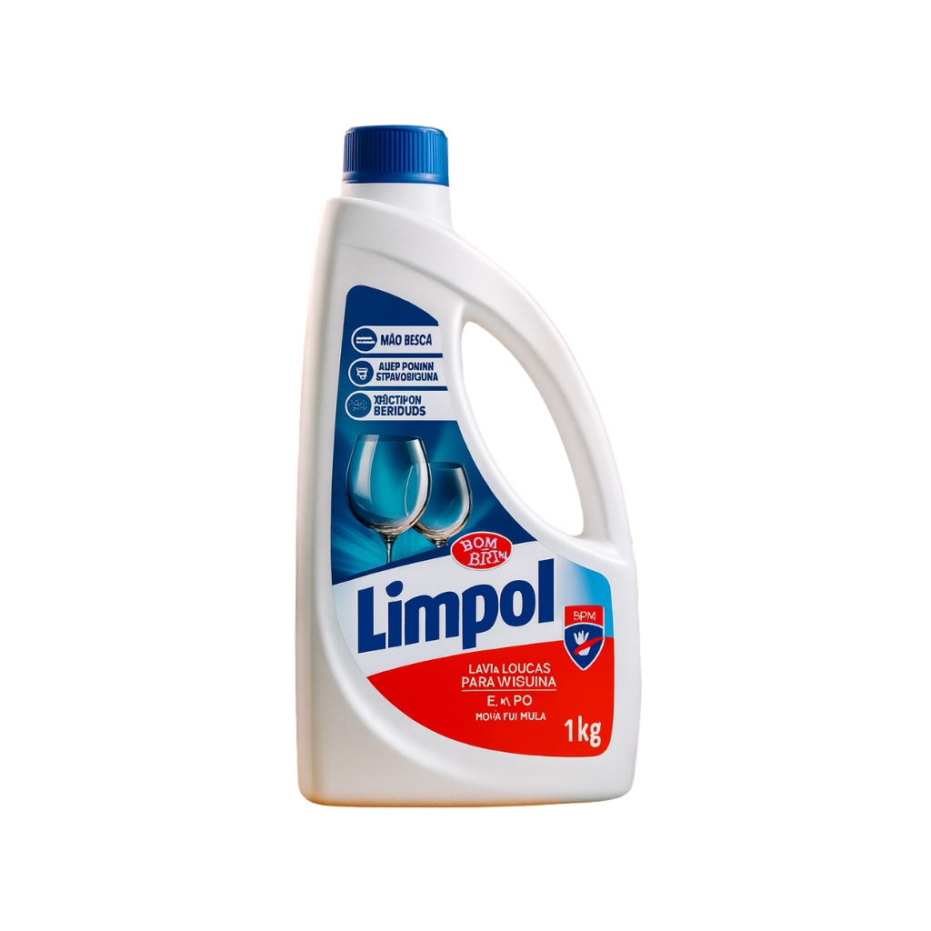 Detergente Em Pó Limpol 1kg para Lava-Louças