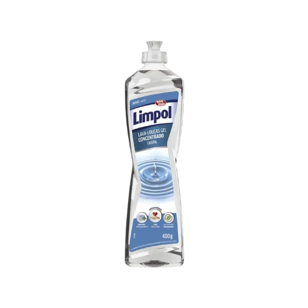 Detergente Em Gel Limpol Cristal 400g