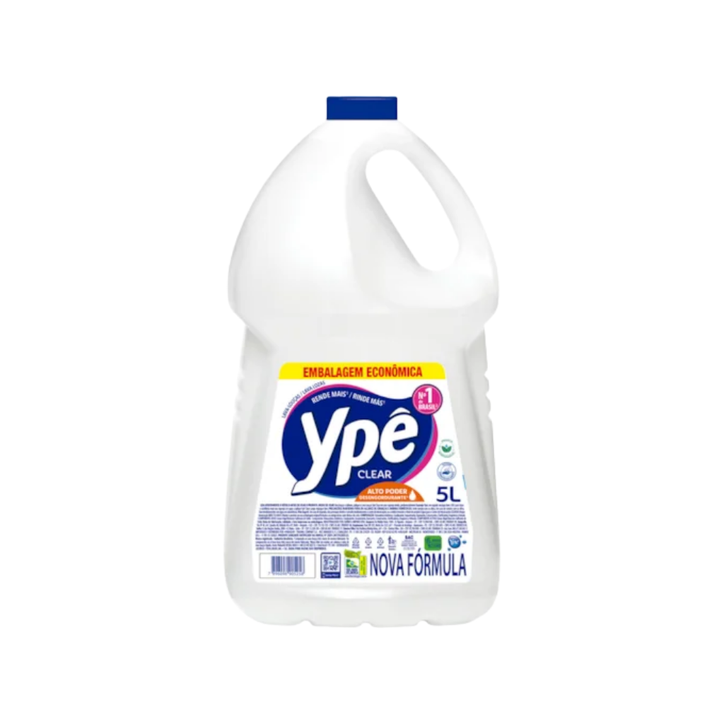 Detergente Ypê Clear Cristal 5L