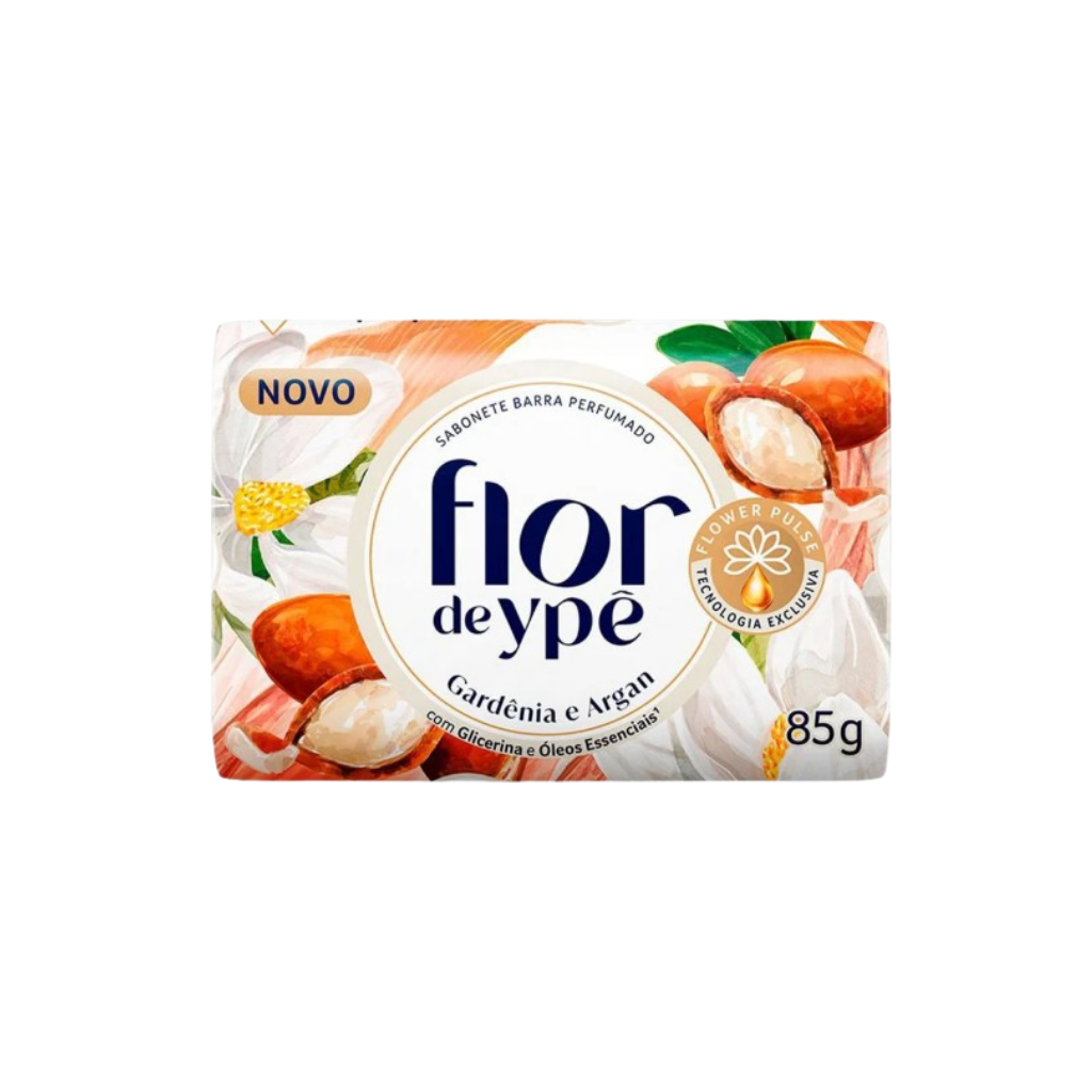 Sabonete Flor De Ypê Gardênia E Argan 85g
