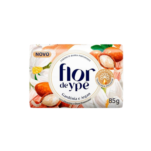 Sabonete Flor De Ypê Gardênia E Argan 85g